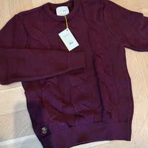 Burgundy Sweater